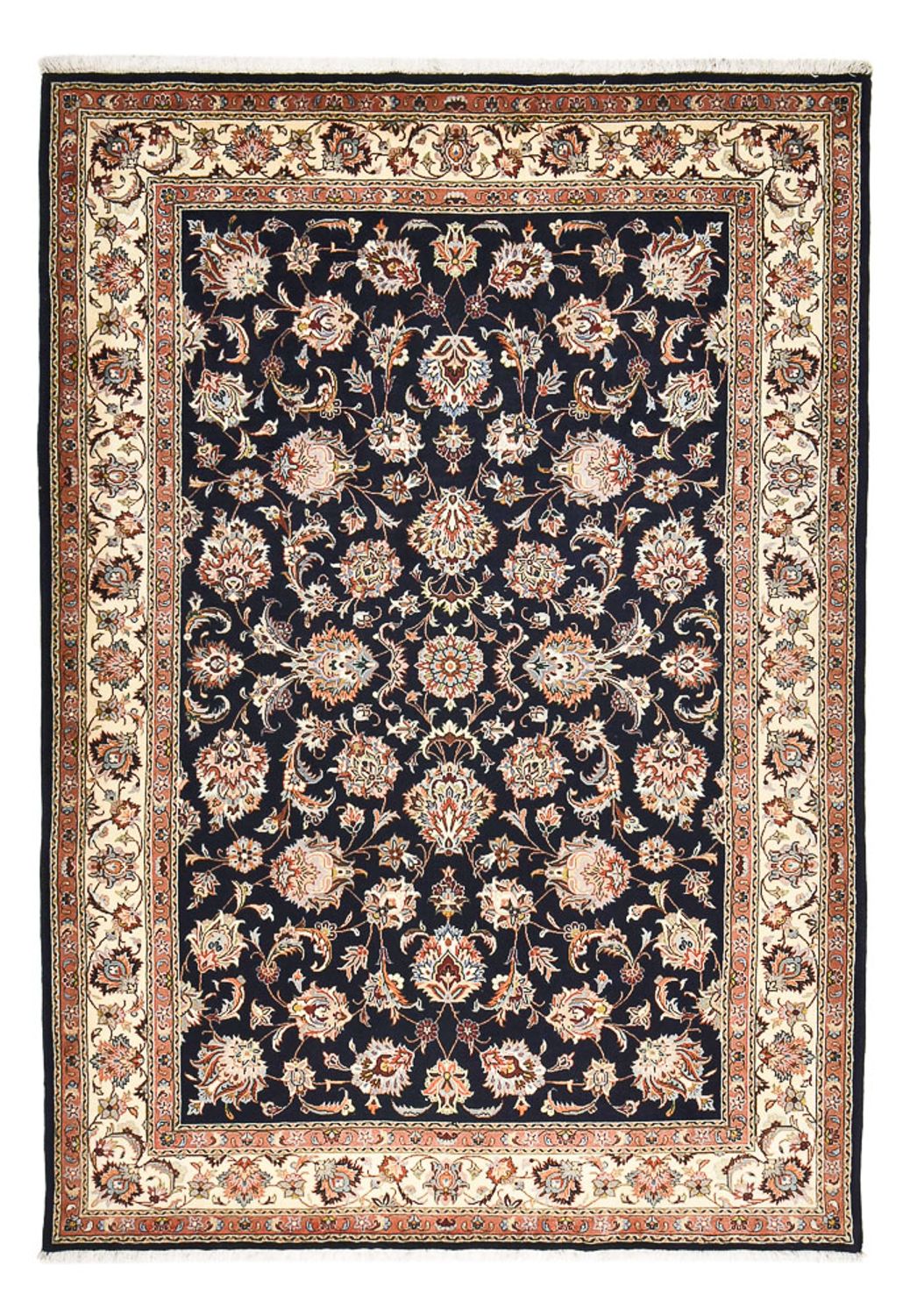 Persisk tæppe - Classic - 307 x 211 cm - mørkeblå