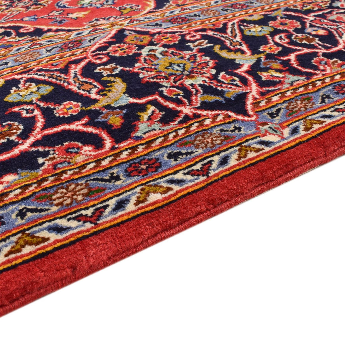 Kashan Tæppe 142x228cm - Persisk tæppe