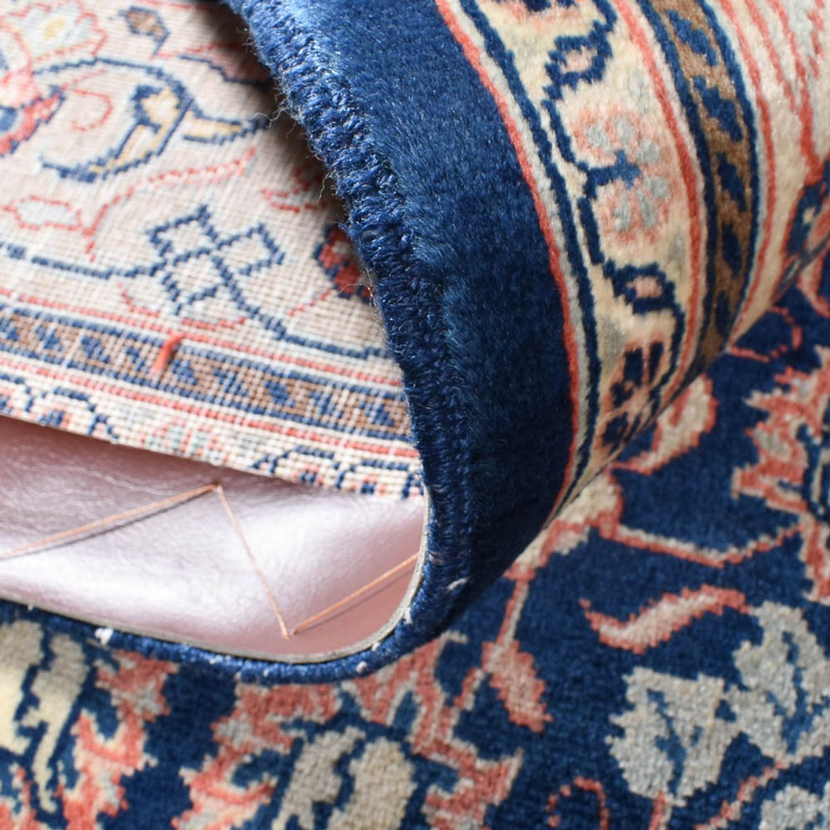 Persisk tæppe - Classic - 208 x 145 cm - mørkeblå