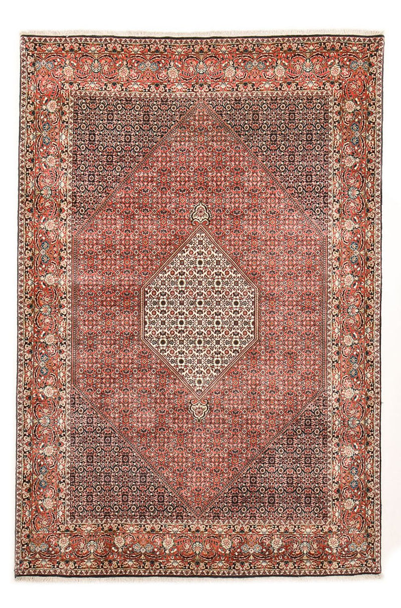 Persisk tæppe - Bijar - 305 x 206 cm - rust