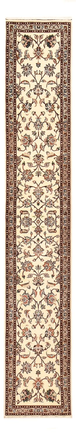 Løber Persisk tæppe - Classic - 405 x 70 cm - beige
