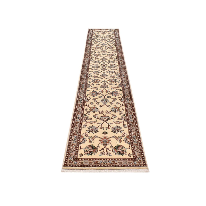 Løber Persisk tæppe - Classic - 405 x 70 cm - beige
