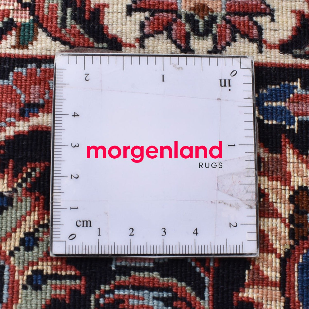 Persisk tæppe - Bijar - 303 x 205 cm - rød