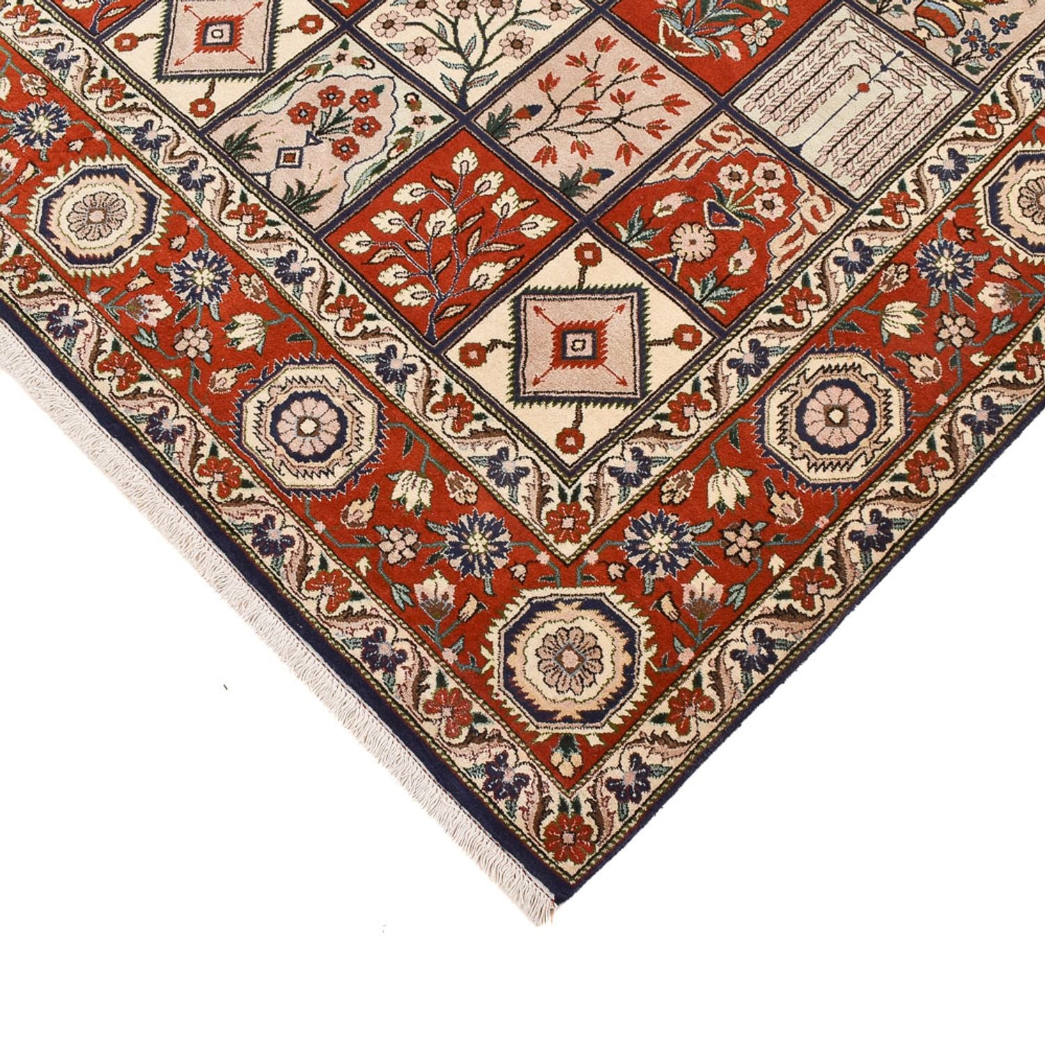 Persisk tæppe - Nomadisk - 241 x 181 cm - flerfarvet
