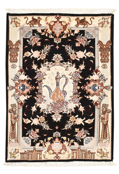 Tabriz - 50 Raj Tæppe 60x90cm - Persisk tæppe