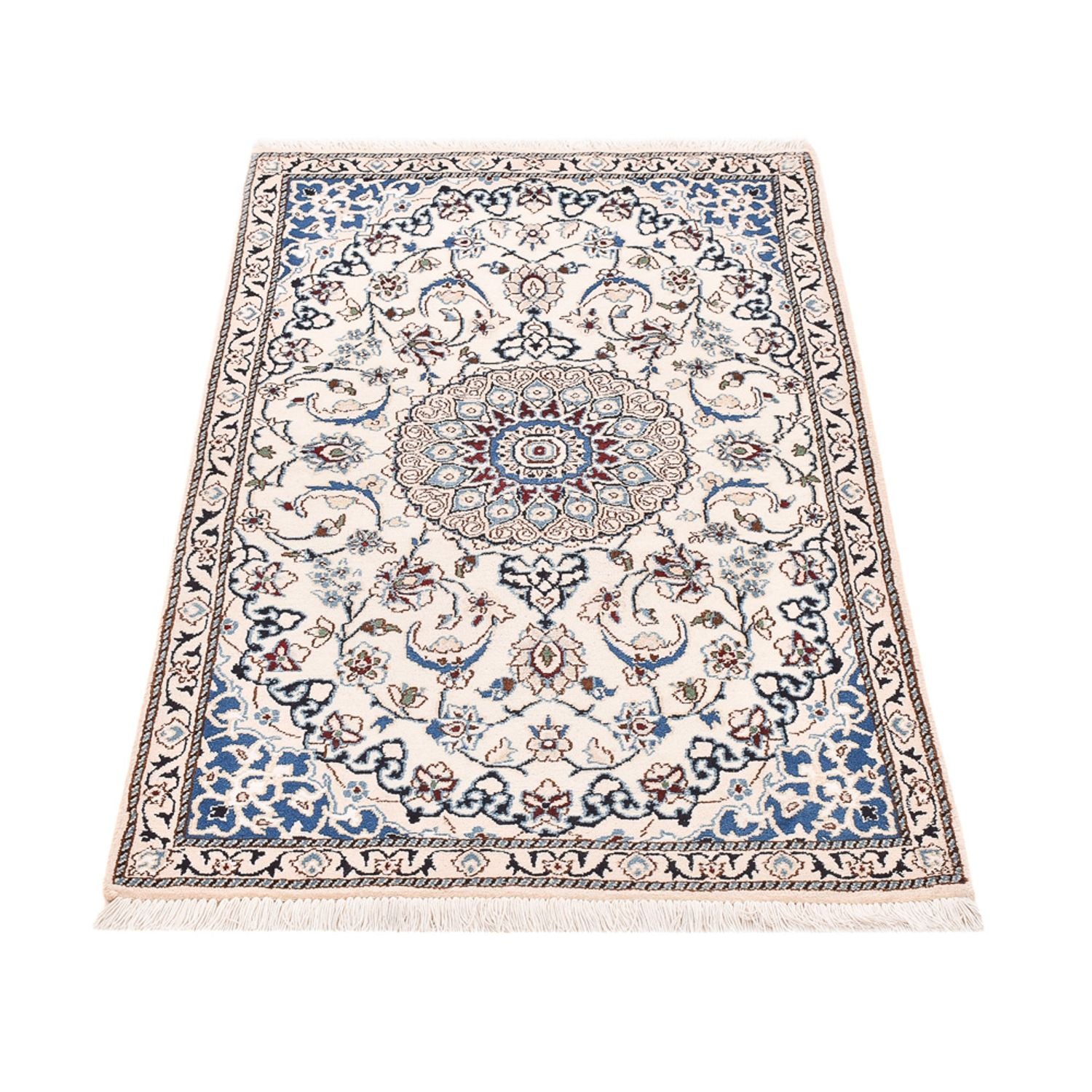 Persisk tæppe - Nain - Royal - 136 x 80 cm - beige