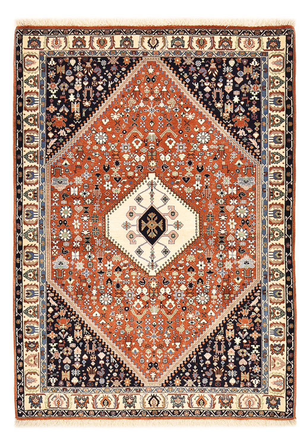 Gabbeh-tæppe - Kashkuli Persisk - 162 x 116 cm - rust