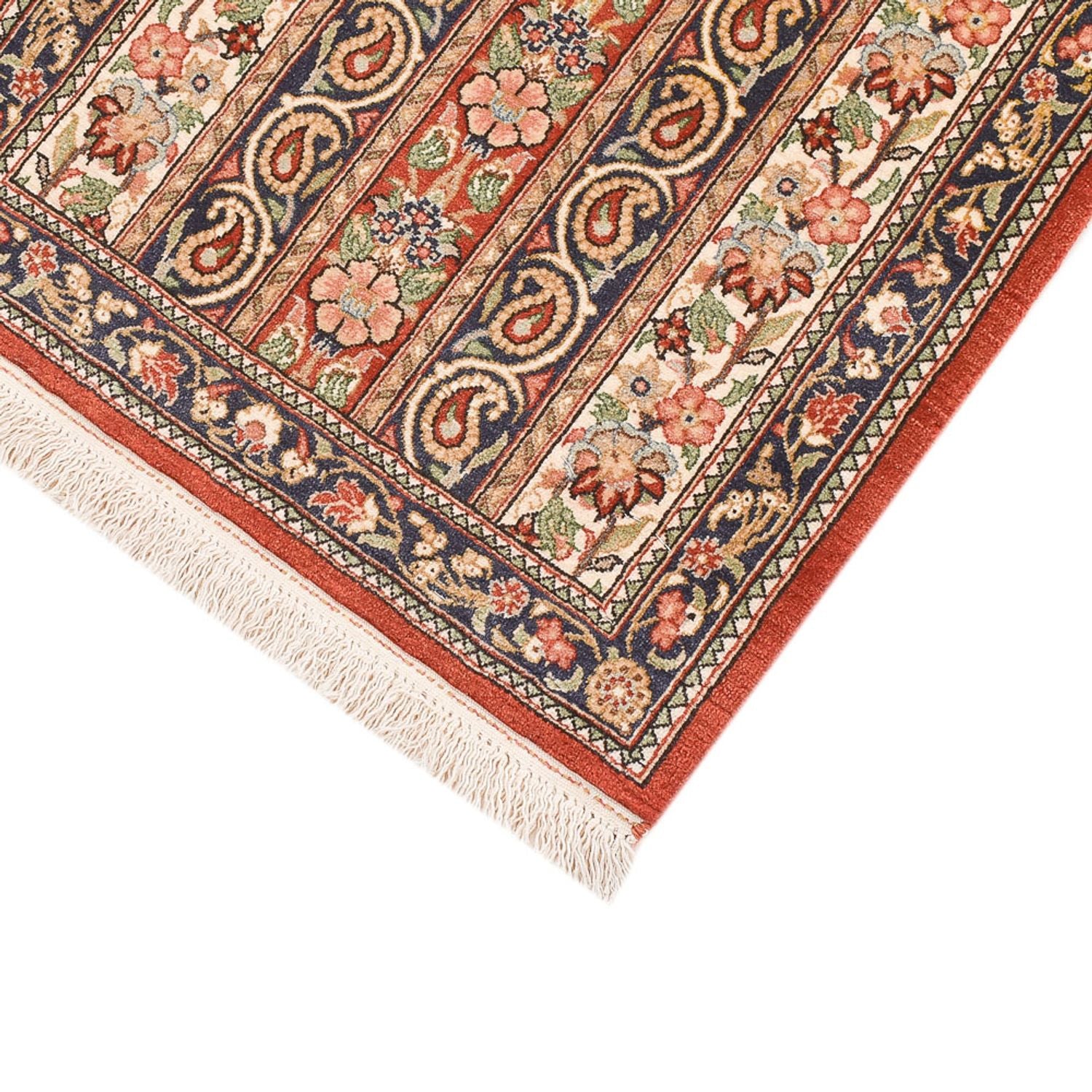 Løber Persisk tæppe - Ghom - Royal - 156 x 51 cm - lys beige