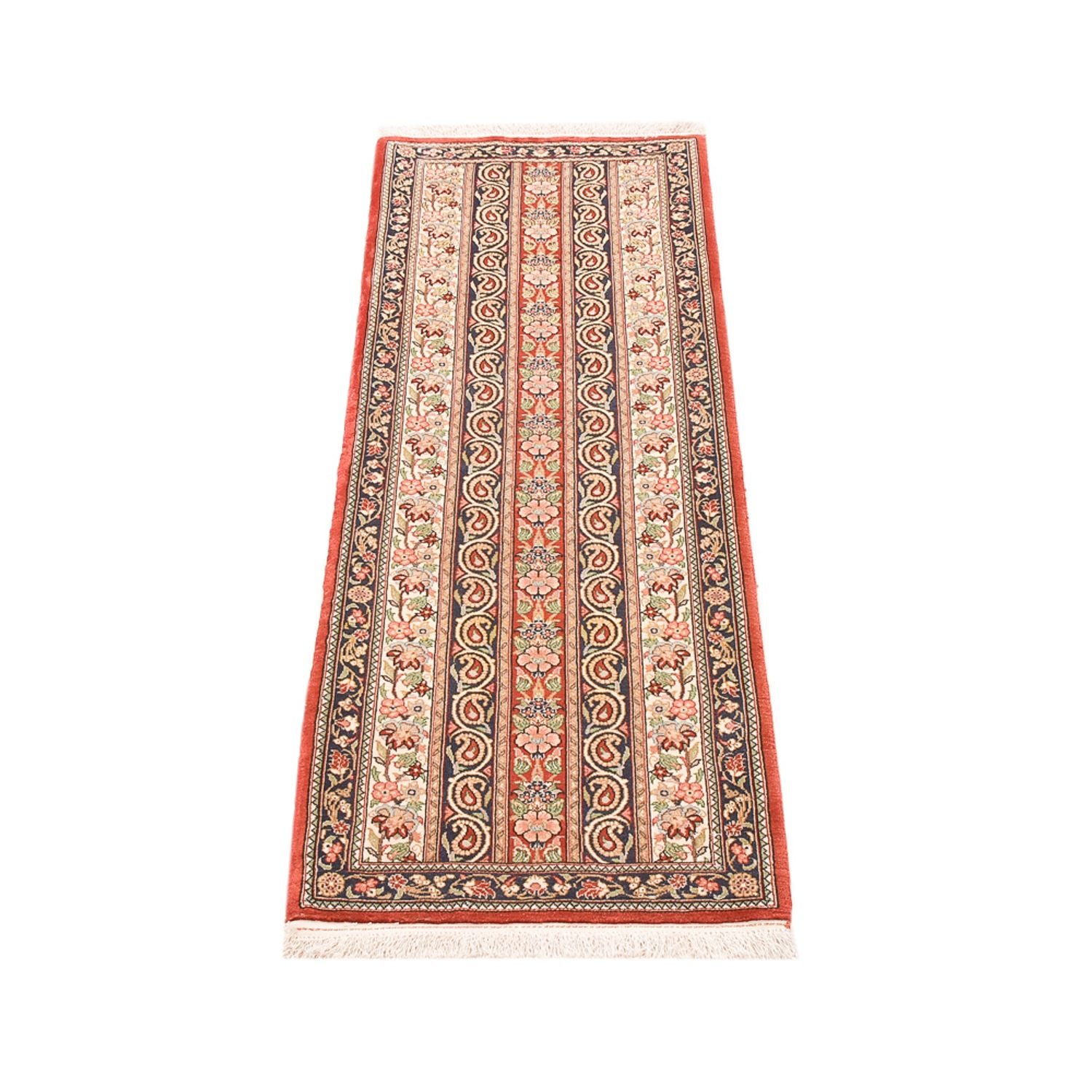 Løber Persisk tæppe - Ghom - Royal - 156 x 51 cm - lys beige