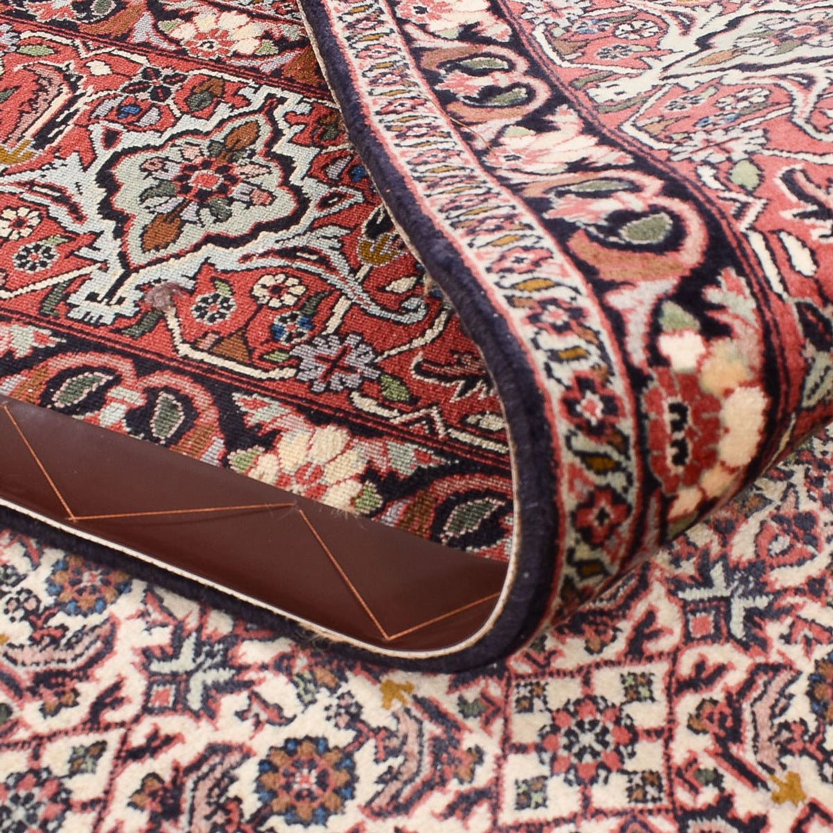 Persisk tæppe - Bijar - 305 x 195 cm - rust