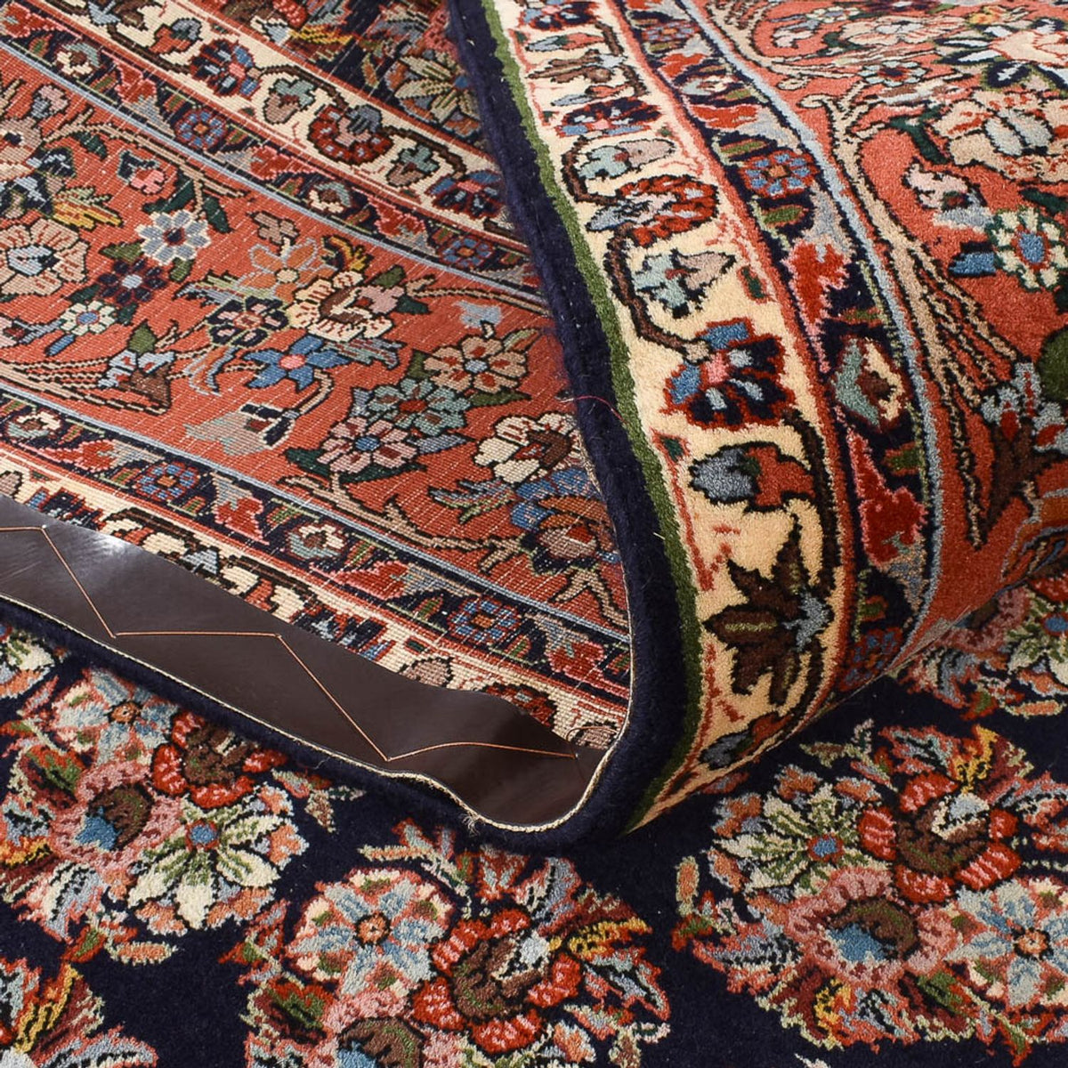 Persisk tæppe - Bijar - 298 x 195 cm - rust