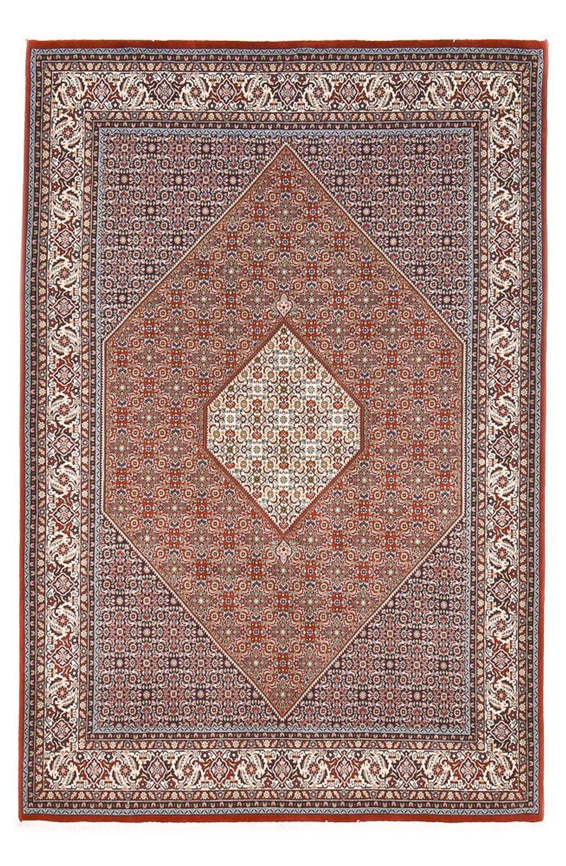 Persisk tæppe - Bijar - 300 x 197 cm - rust