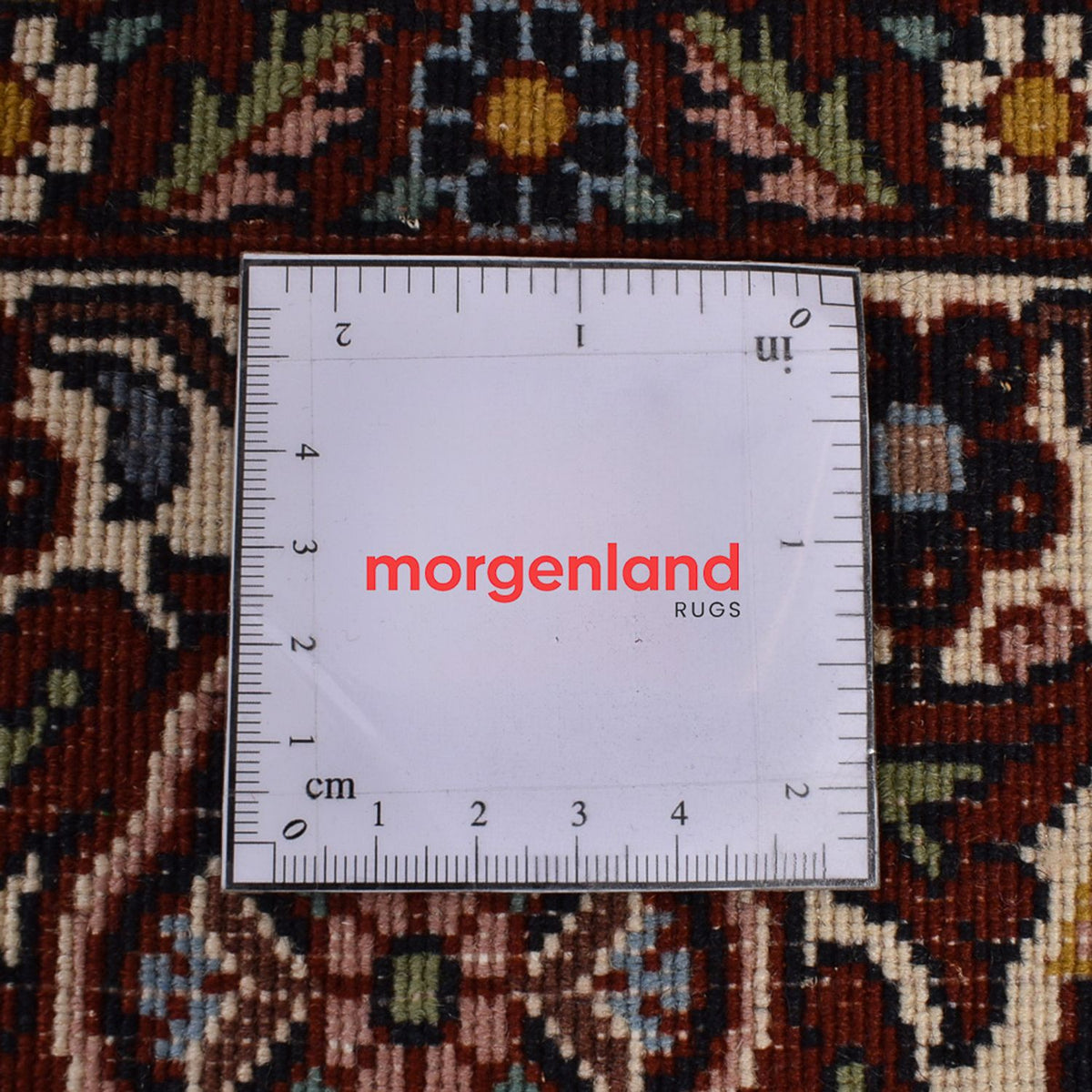 Persisk tæppe - Bijar - 300 x 197 cm - rust