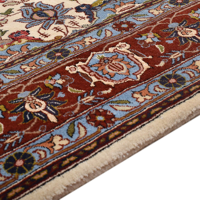 Persisk tæppe - Nomadisk - 212 x 147 cm - lys beige