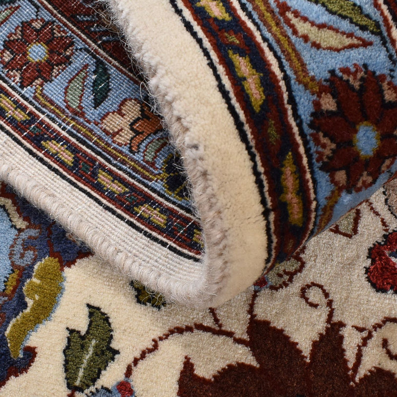 Persisk tæppe - Nomadisk - 212 x 147 cm - lys beige