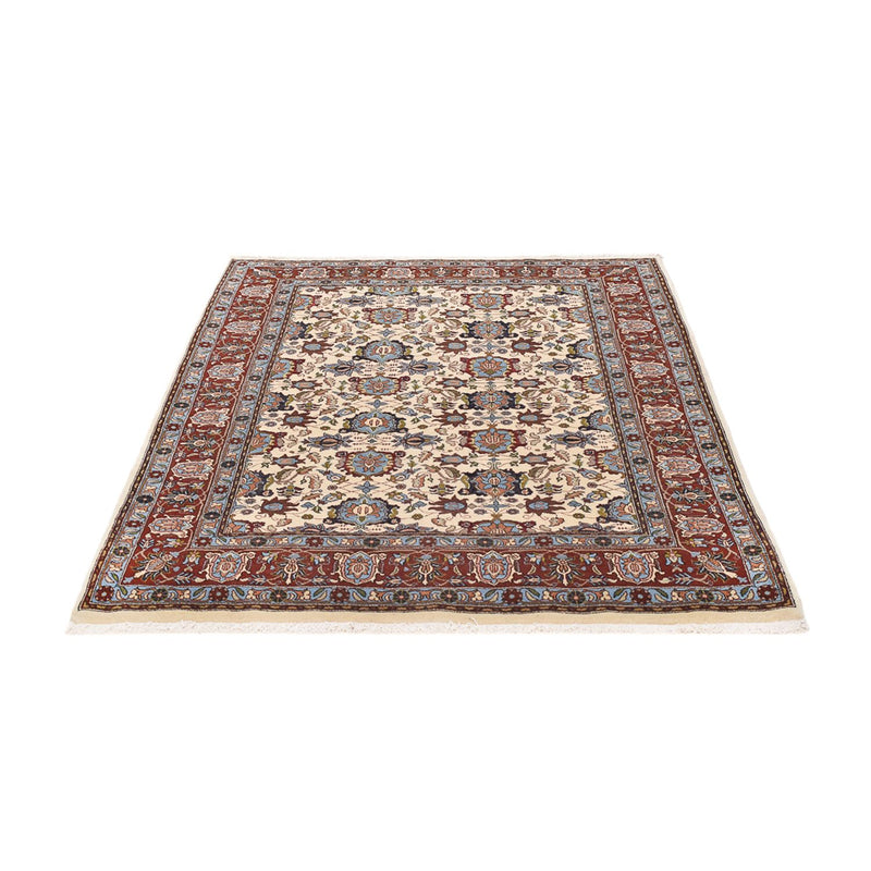 Persisk tæppe - Nomadisk - 212 x 147 cm - lys beige