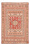 Kelim-tæppe - orientalsk - 195 x 135 cm - lysrød