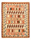 Kelim-tæppe - orientalsk - 147 x 110 cm - flerfarvet