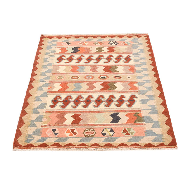 Kelim-tæppe - orientalsk - 147 x 110 cm - flerfarvet