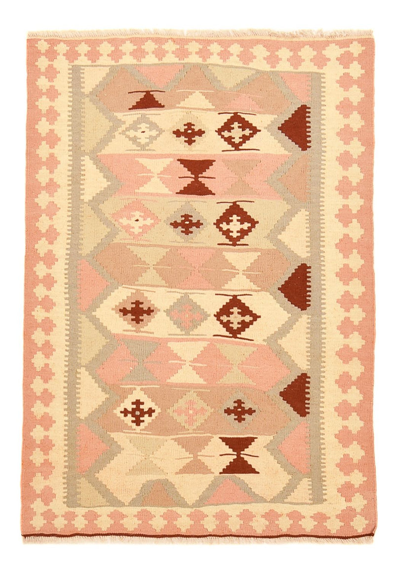 Kelim-tæppe - orientalsk - 145 x 100 cm - flerfarvet