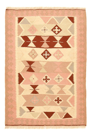 Kelim-tæppe - orientalsk - 152 x 100 cm - flerfarvet