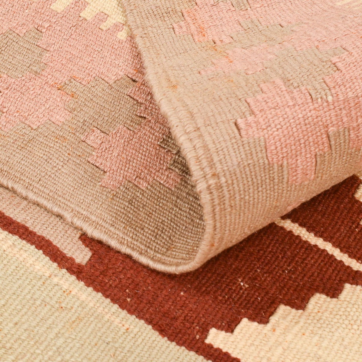 Kelim-tæppe - orientalsk - 152 x 100 cm - flerfarvet