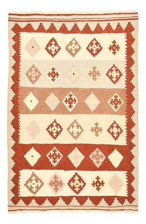 Kelim-tæppe - orientalsk - 145 x 96 cm - flerfarvet