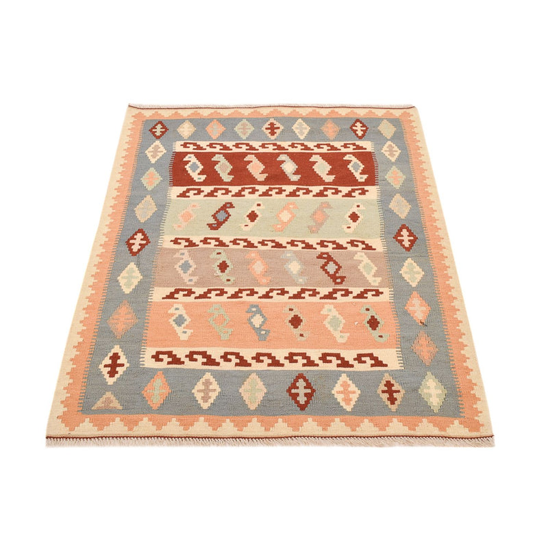 Kelim-tæppe - orientalsk - 143 x 102 cm - flerfarvet