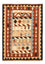 Kelim-tæppe - orientalsk - 146 x 104 cm - flerfarvet