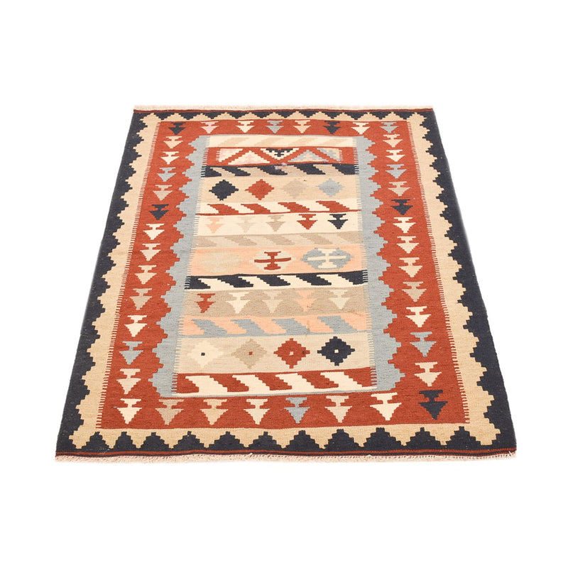 Kelim-tæppe - orientalsk - 146 x 104 cm - flerfarvet