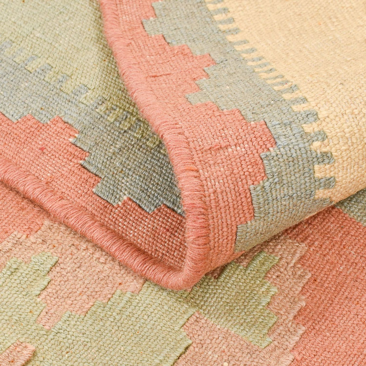 Kelim-tæppe - orientalsk - 150 x 105 cm - flerfarvet