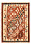Kelim-tæppe - orientalsk - 145 x 105 cm - flerfarvet