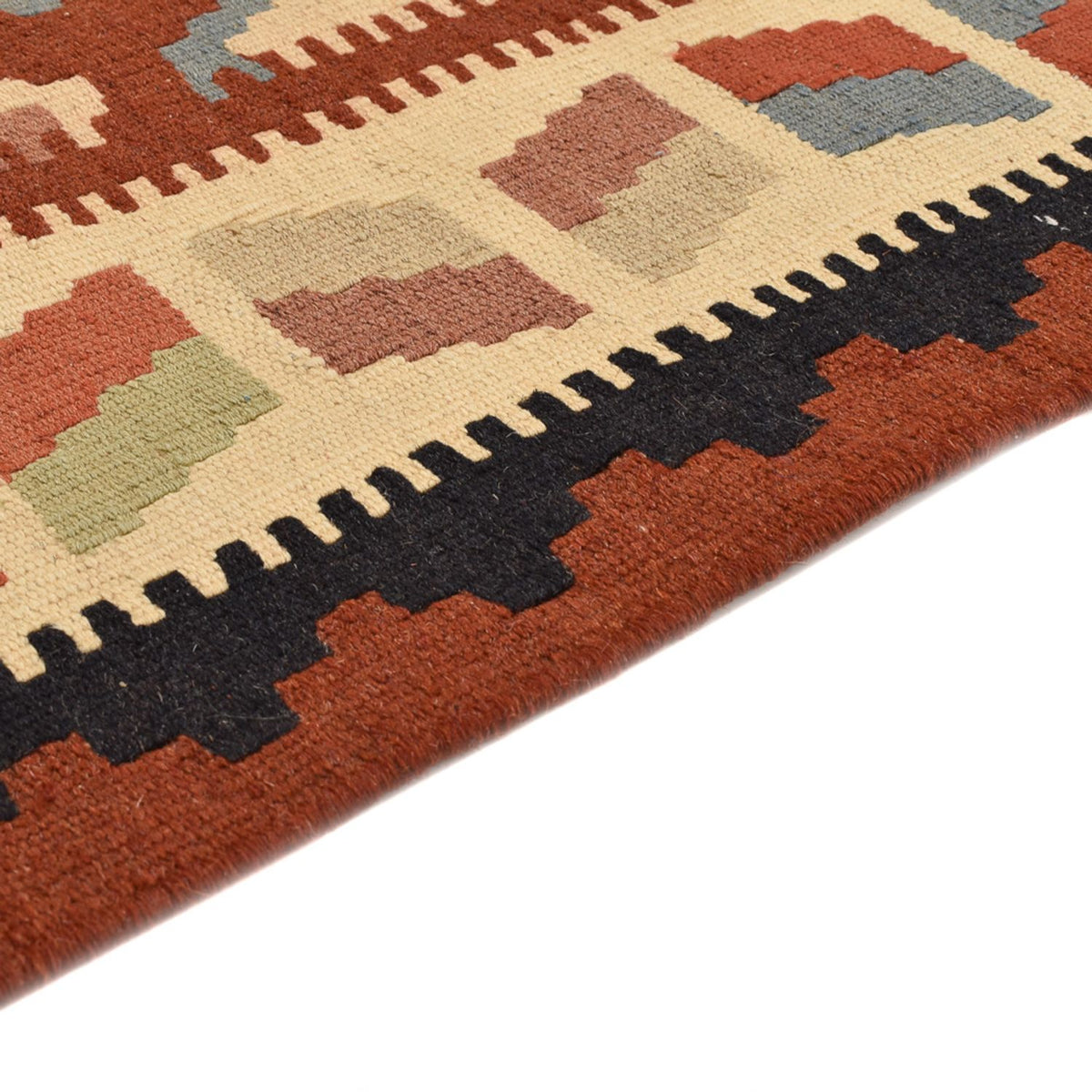 Kelim-tæppe - orientalsk - 145 x 105 cm - flerfarvet