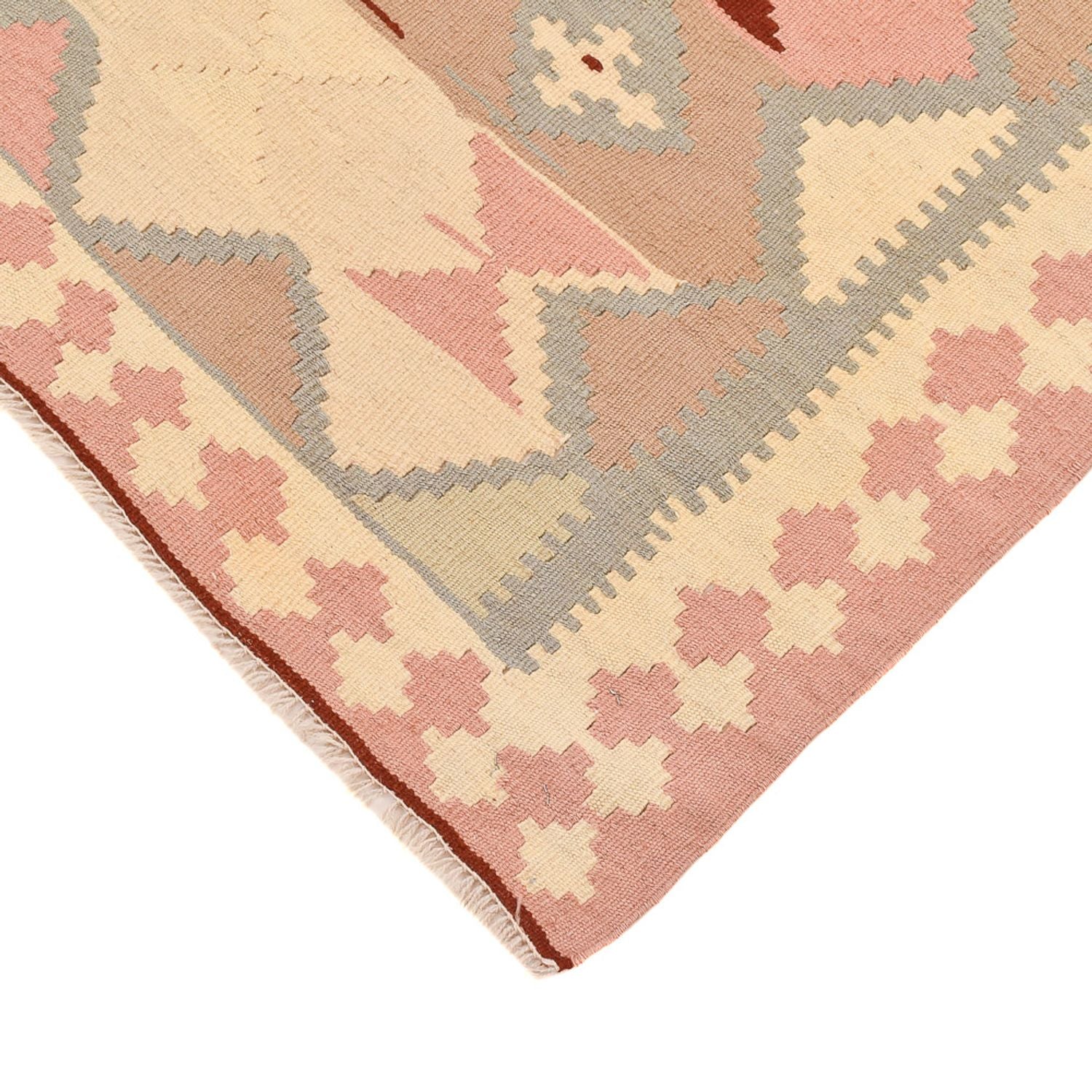 Kelim-tæppe - orientalsk - 150 x 105 cm - beige