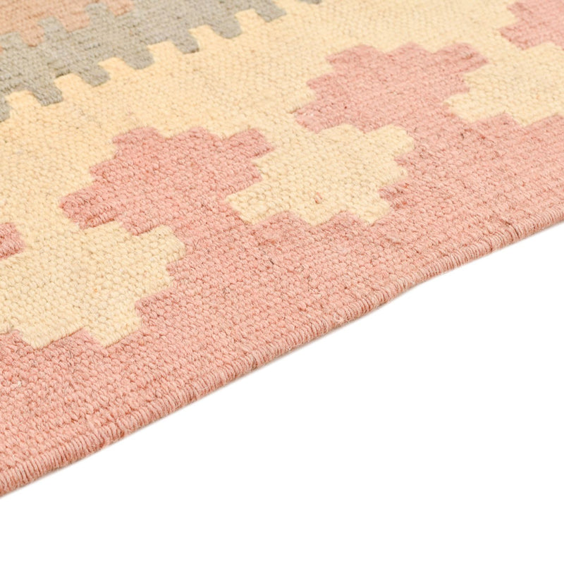 Kelim-tæppe - orientalsk - 150 x 105 cm - beige