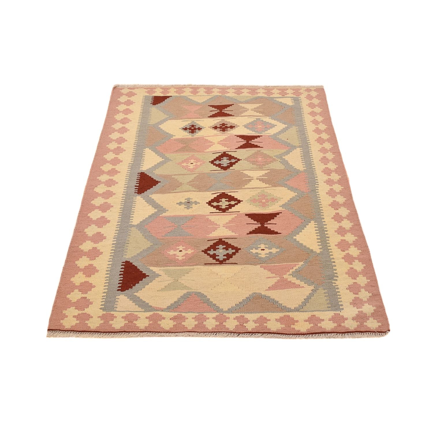 Kelim-tæppe - orientalsk - 150 x 105 cm - beige