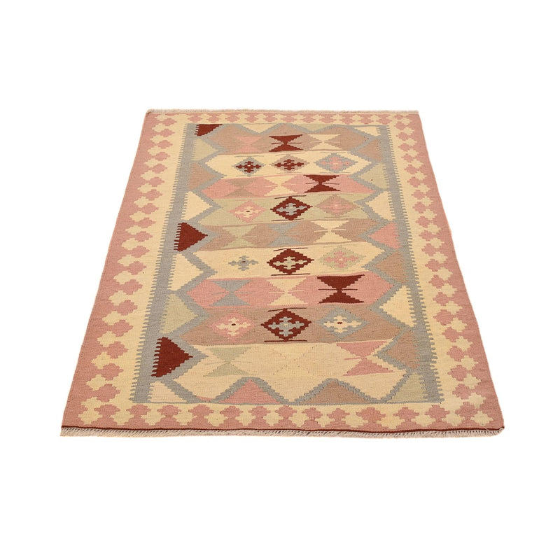 Kelim-tæppe - orientalsk - 150 x 105 cm - beige