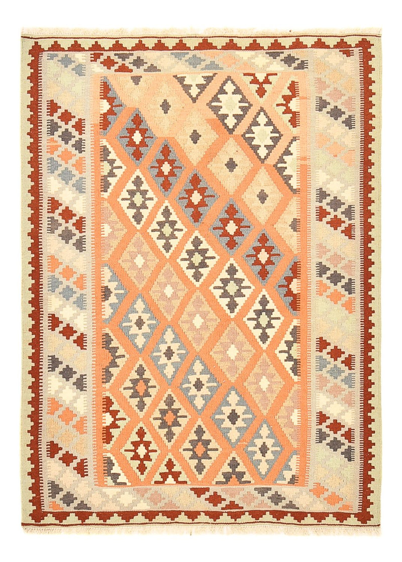 Kelim-tæppe - orientalsk - 145 x 103 cm - flerfarvet