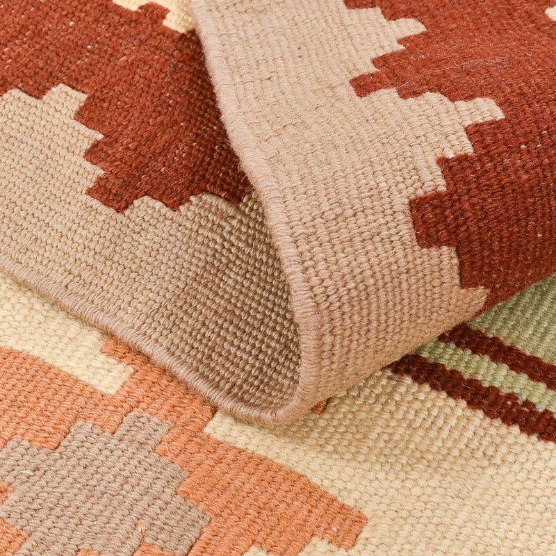 Kelim-tæppe - orientalsk - 147 x 96 cm - beige