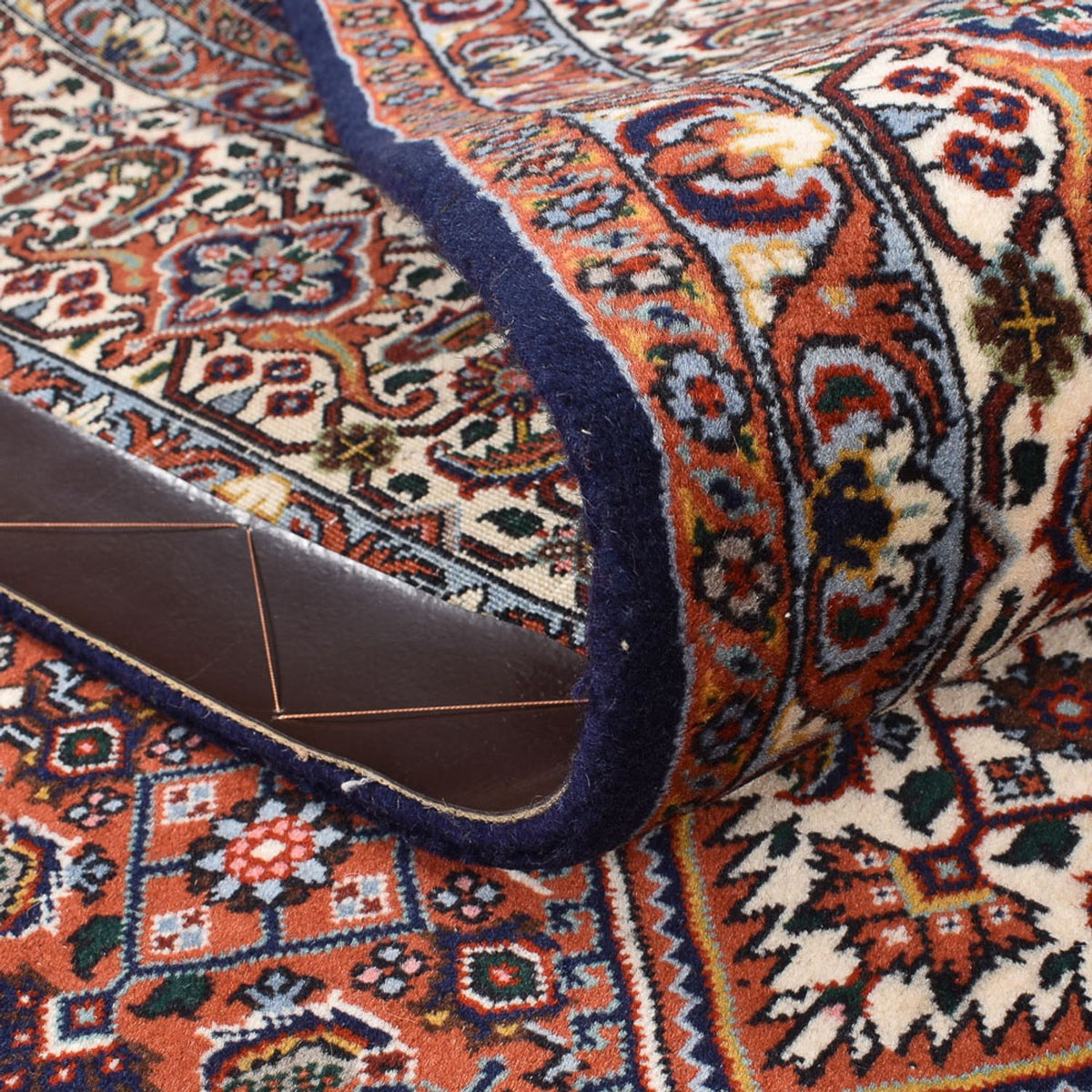 Persisk tæppe - Bijar - 243 x 182 cm - flerfarvet