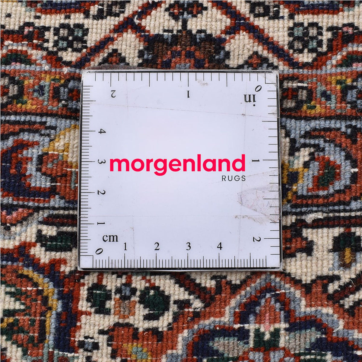 Persisk tæppe - Bijar - 243 x 182 cm - flerfarvet