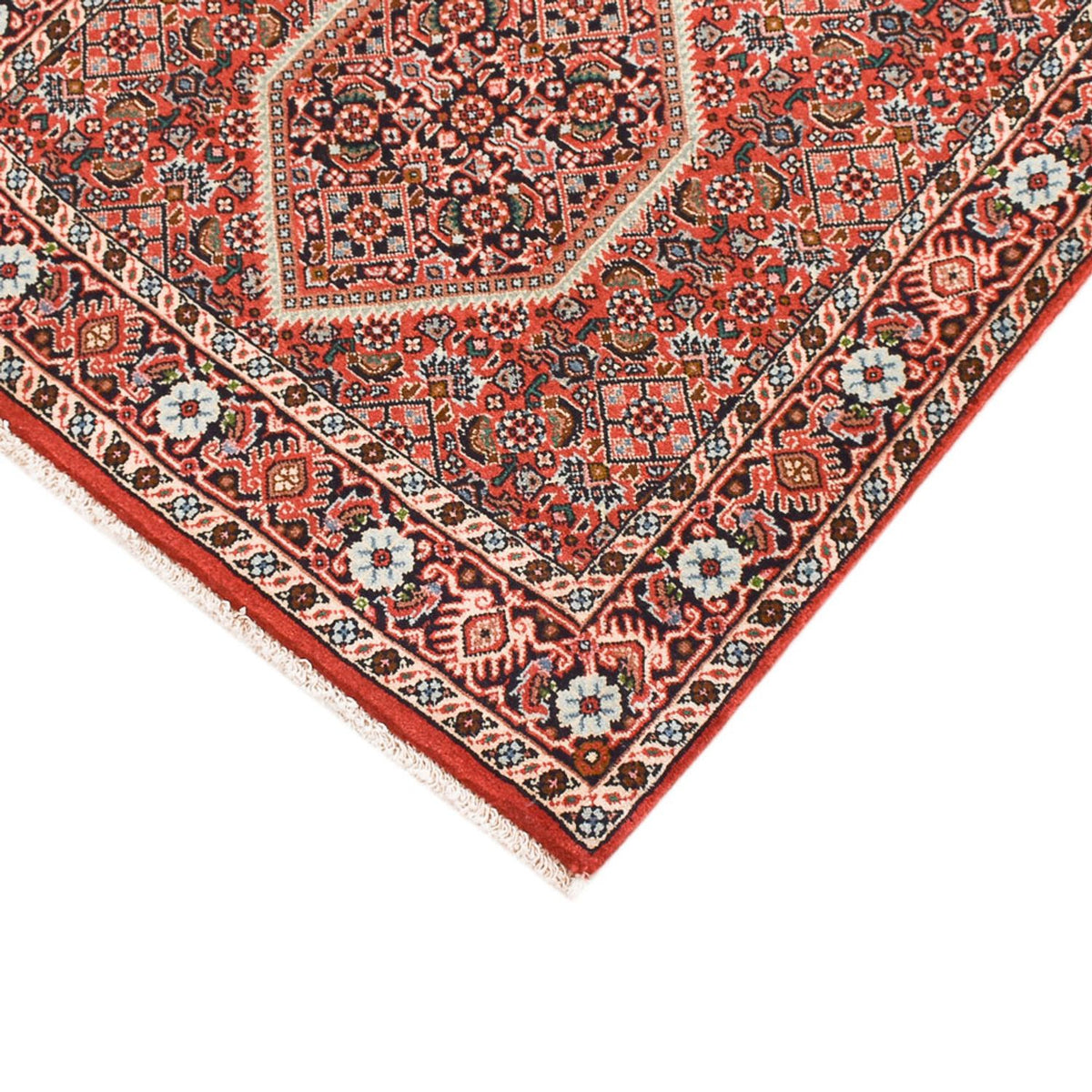 Løber Persisk tæppe - Bijar - 308 x 77 cm - rust