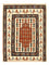 Kelim-tæppe - orientalsk - 145 x 111 cm - flerfarvet