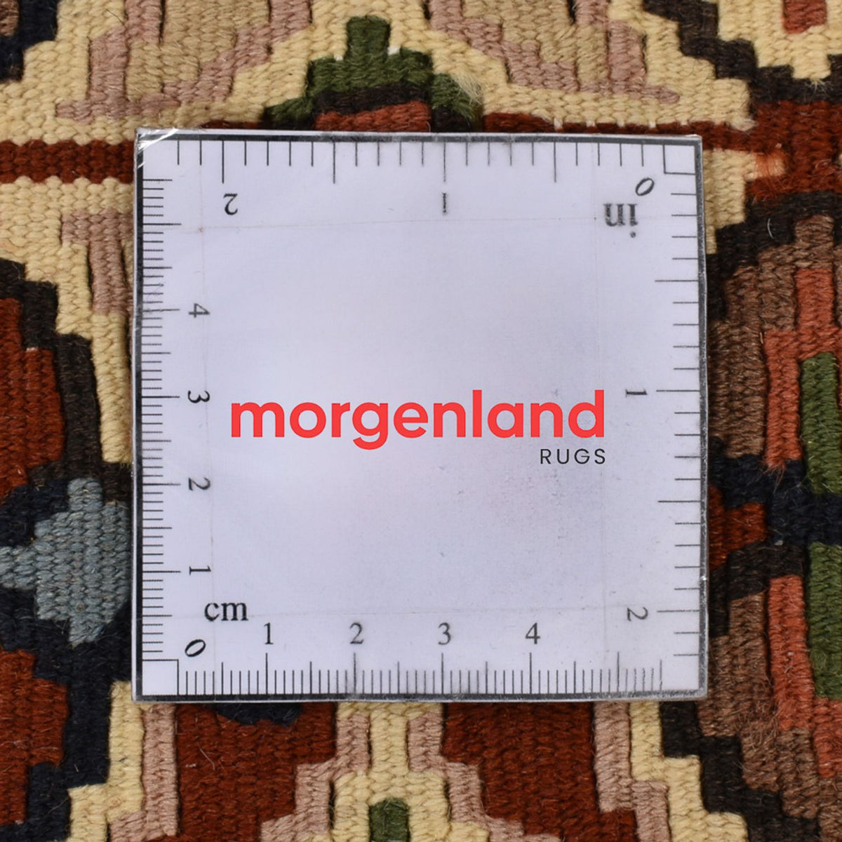 Kelim-tæppe - orientalsk - 135 x 100 cm - flerfarvet