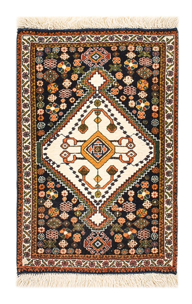 Gabbeh-tæppe - Kashkuli Persisk - 60 x 35 cm - flerfarvet