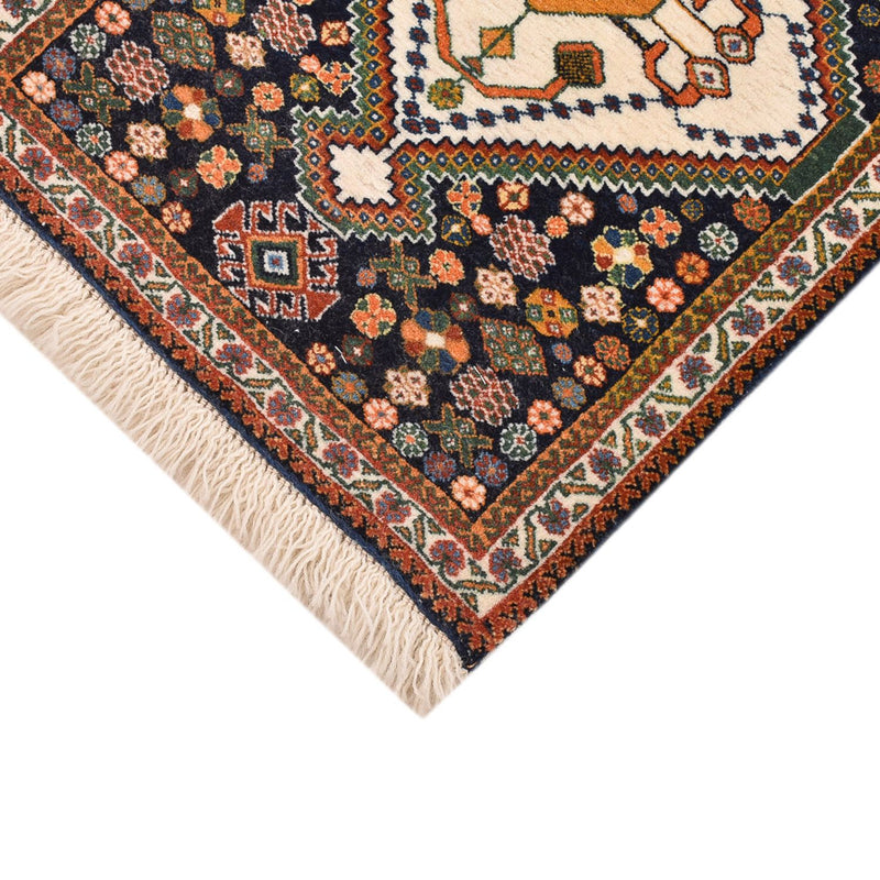 Gabbeh-tæppe - Kashkuli Persisk - 60 x 35 cm - flerfarvet