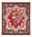 Persisk tæppe - Classic - 60 x 35 cm - rød