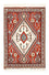 Gabbeh-tæppe - Kashkuli Persisk - 60 x 35 cm - rød