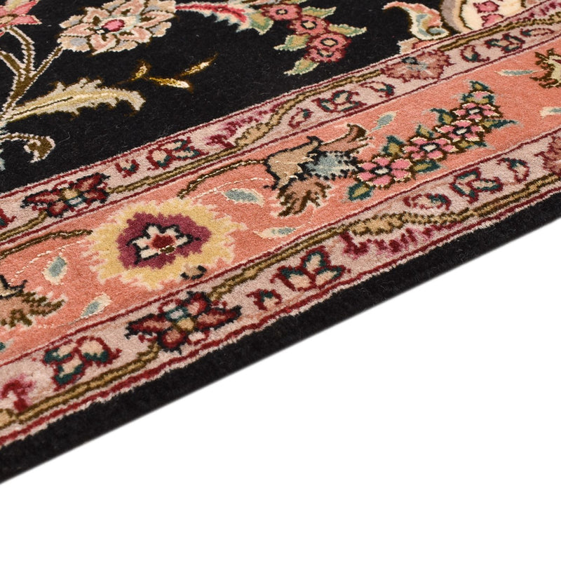 Løber Persisk tæppe - Tabriz - Premium - 210 x 80 cm - mørkeblå