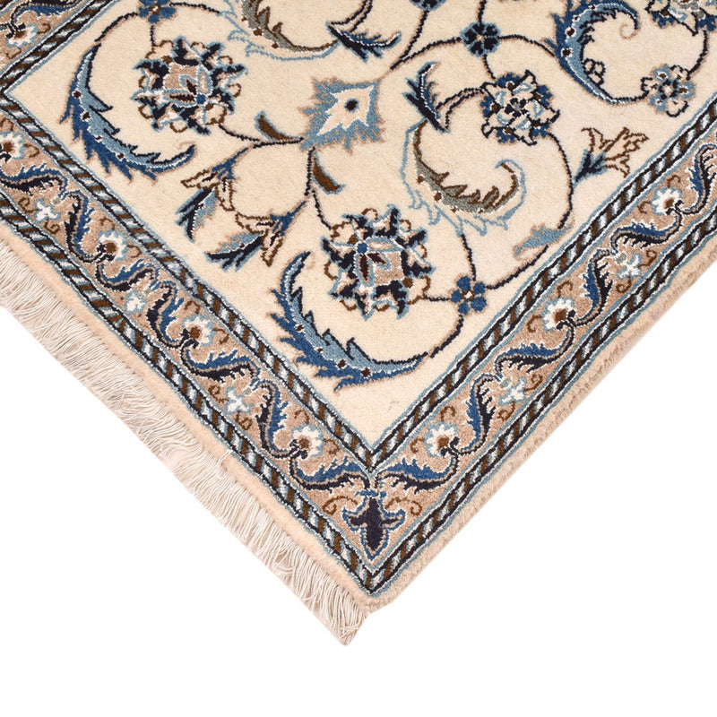 Løber Persisk tæppe - Nain - Royal - 200 x 60 cm - creme